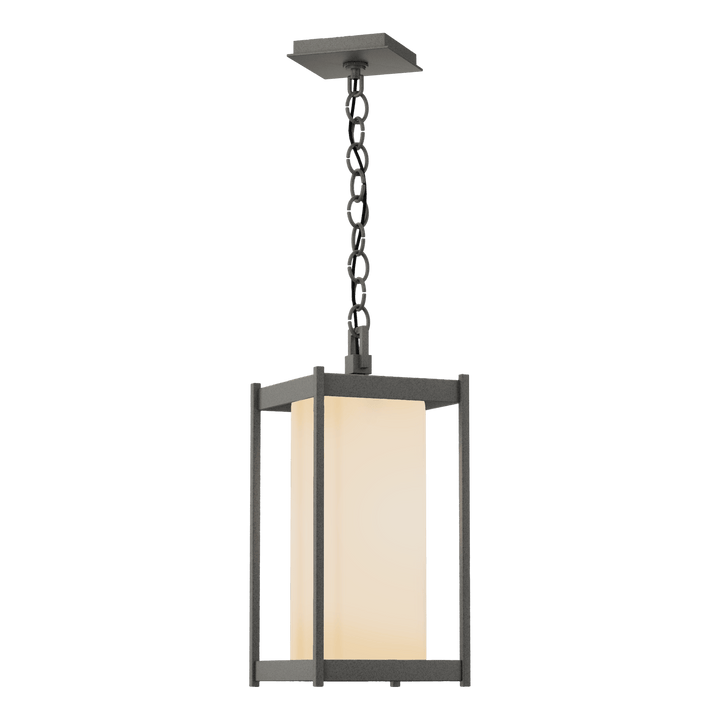 Hubbardton Forge Cela Large Outdoor Lantern Outdoor Wall Lights Hubbardton Forge Coastal Natural Iron Opal Glass (GG) 