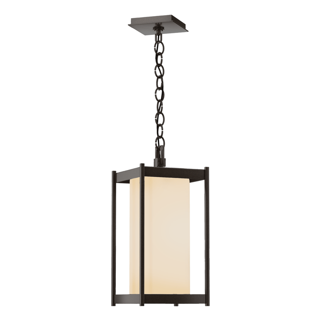 Hubbardton Forge Cela Large Outdoor Lantern Outdoor Wall Lights Hubbardton Forge Coastal Bronze Opal Glass (GG) 