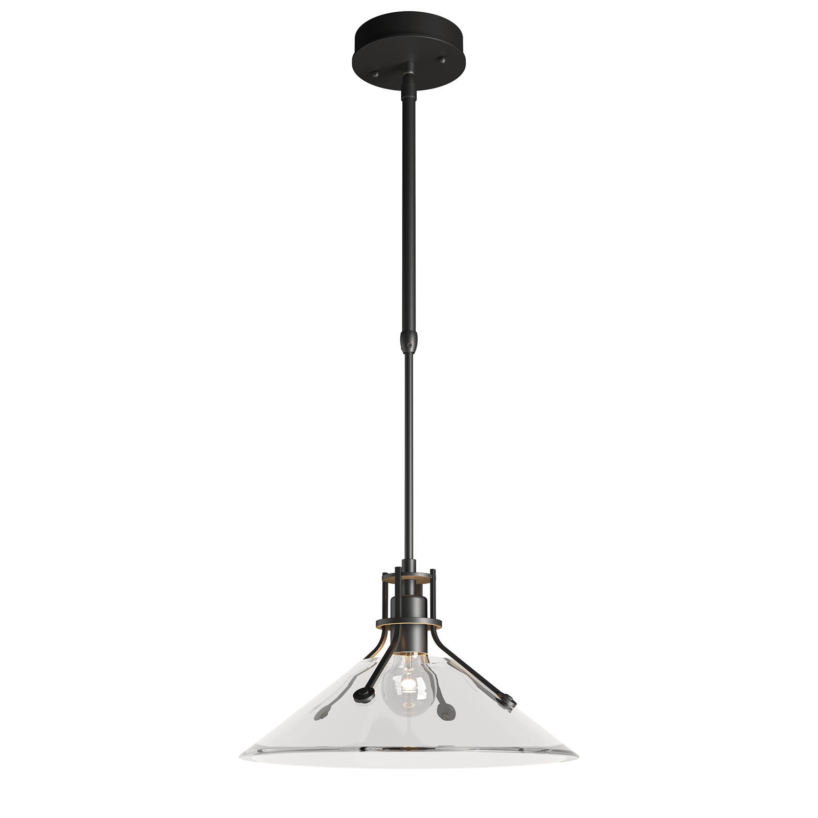 Hubbardton Forge Henry Outdoor Pendant with Glass Medium