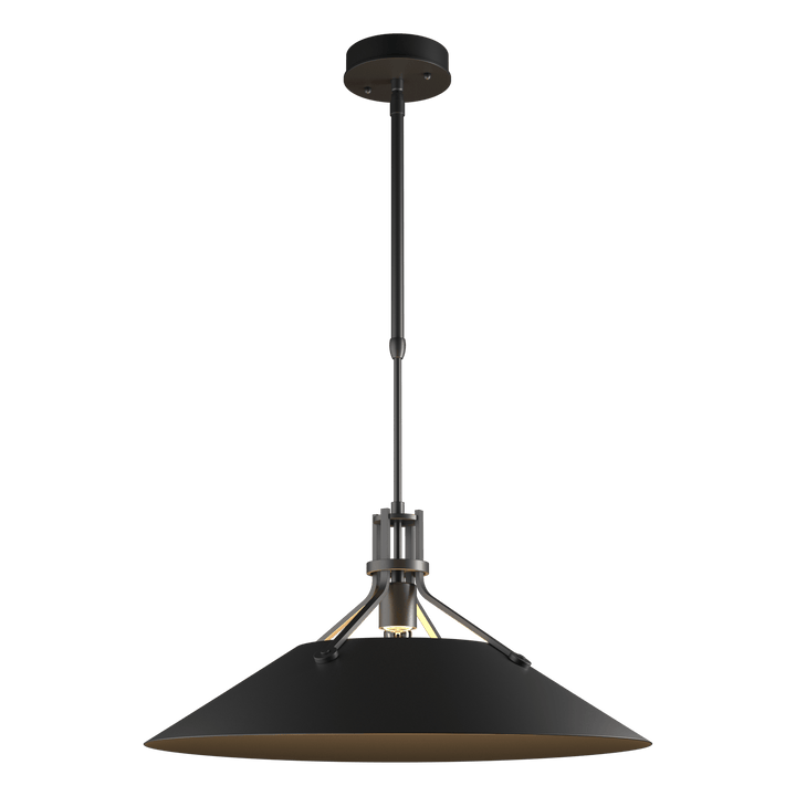 Hubbardton Forge Henry Outdoor Pendant Outdoor Hanging Lights Hubbardton Forge Coastal Black  