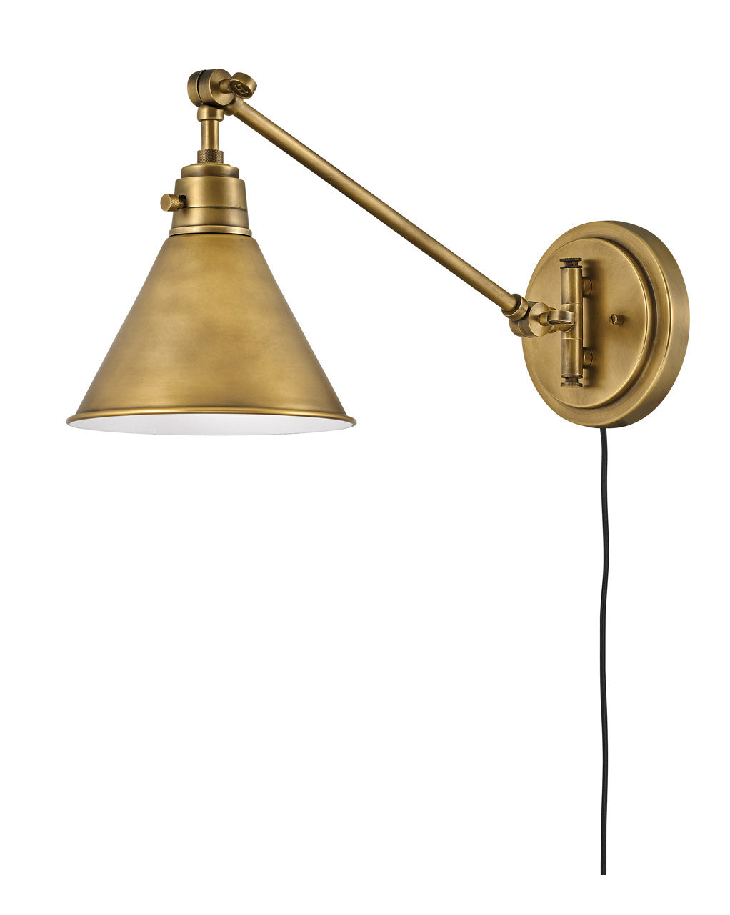 Hinkley Arti Sconce Wall Sconces Hinkley Heritage Brass 18.75x7.75x10.25 