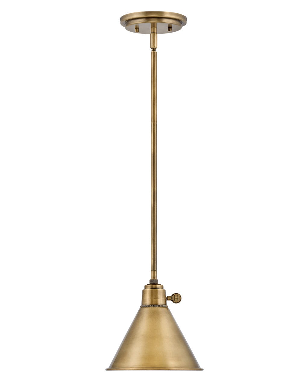 Hinkley Arti Pendant Pendants Hinkley Heritage Brass 7.75x7.75x8.25 