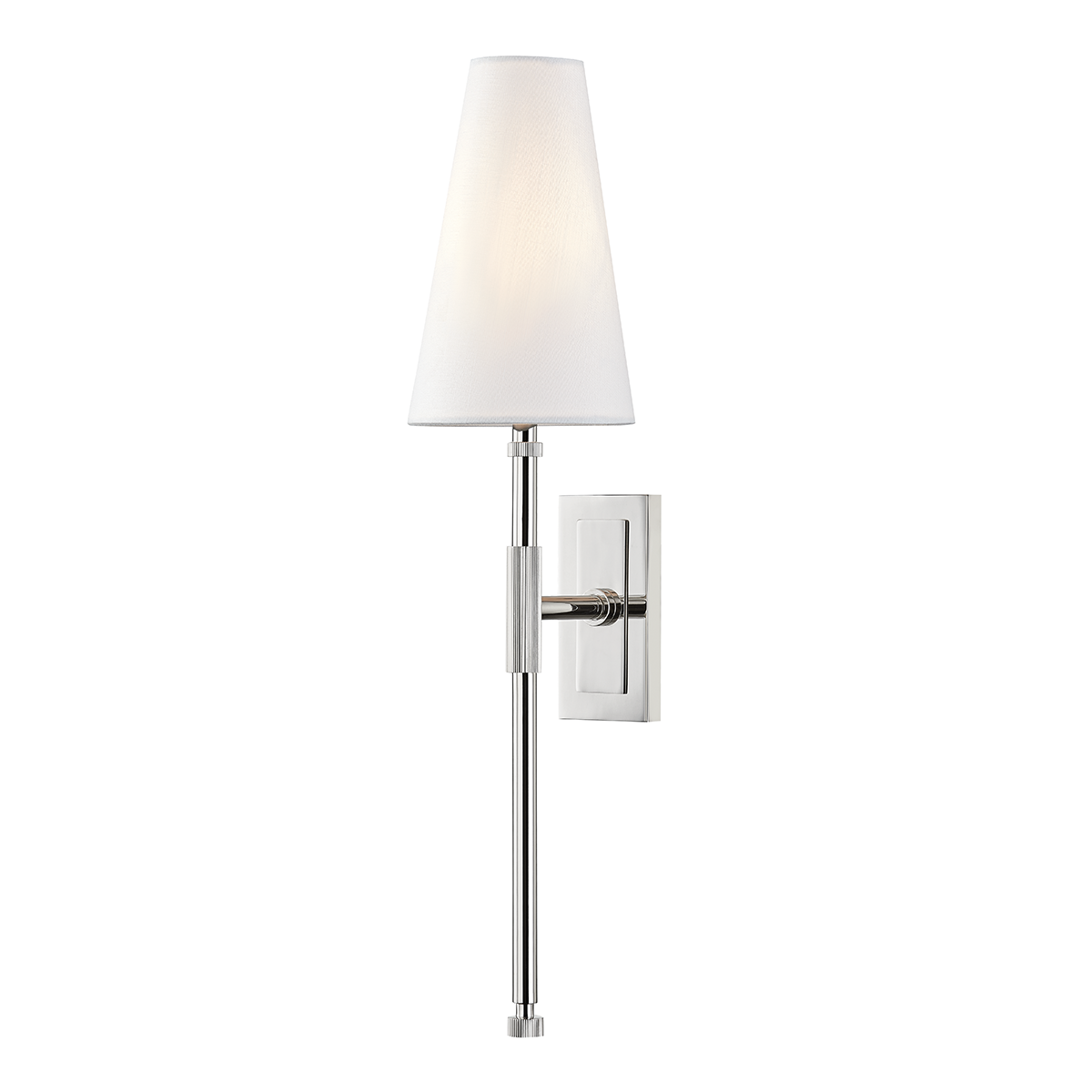 Hudson Valley Lighting Bowery Wall Sconce Sconce Hudson Valley Lighting Polished Nickel  