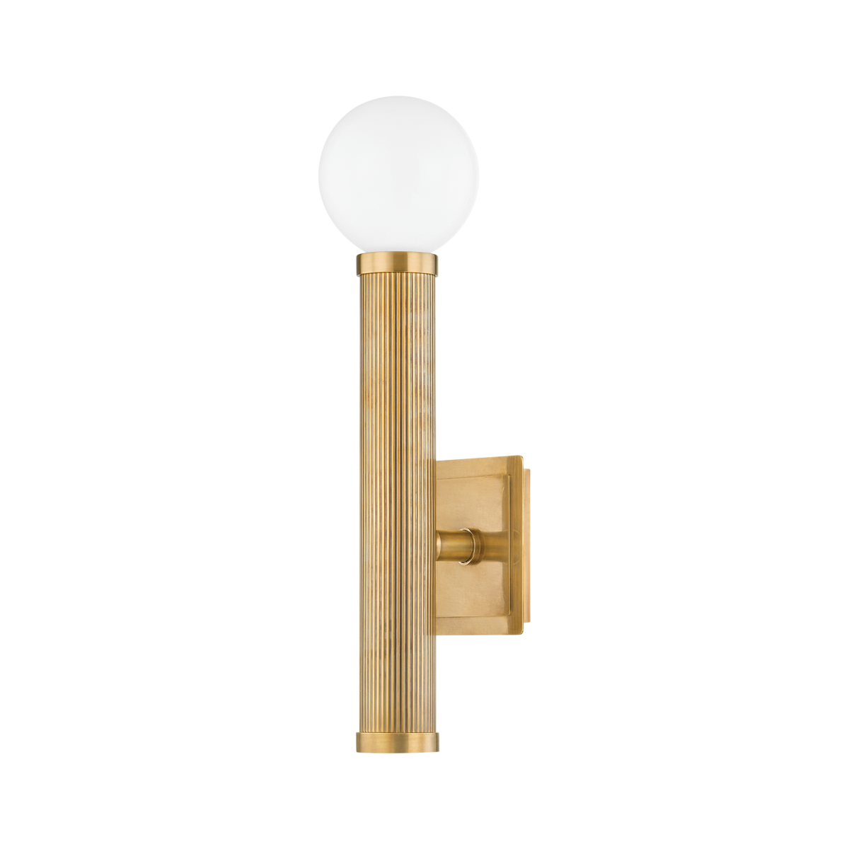 Corbett Lighting PIENZA Wall Sconce Wall Sconce Corbett Vintage Brass 5.5x20 