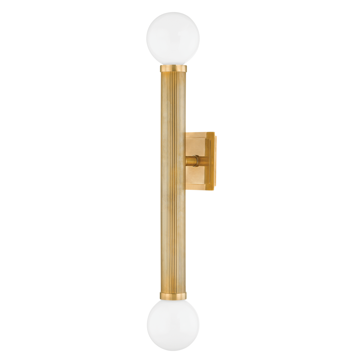 Corbett Lighting PIENZA Wall Sconce Wall Sconce Corbett Vintage Brass 5.5x31.25 