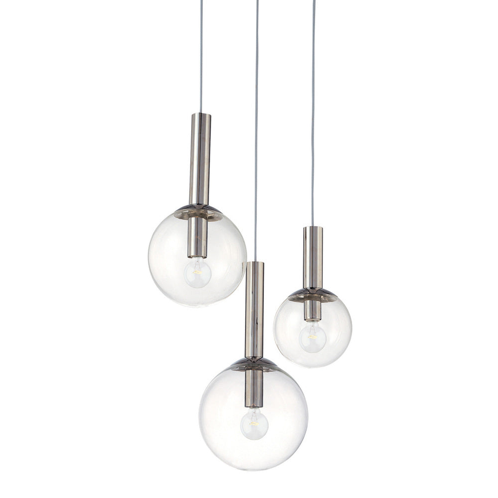 Sonneman Bubbles 3-Light Pendant Pendants Sonneman   