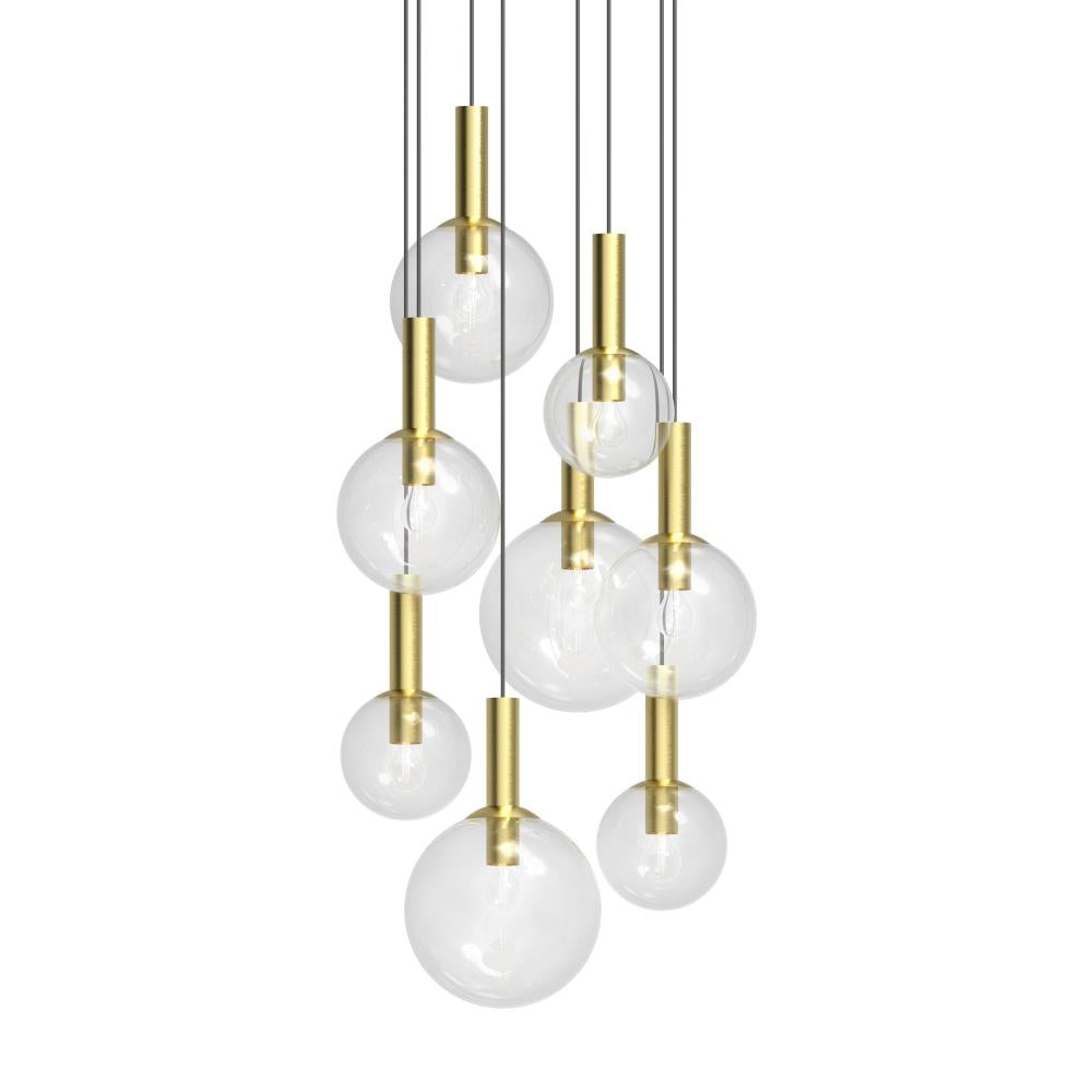 Sonneman Bubbles 8-Light Pendant Pendants Sonneman   