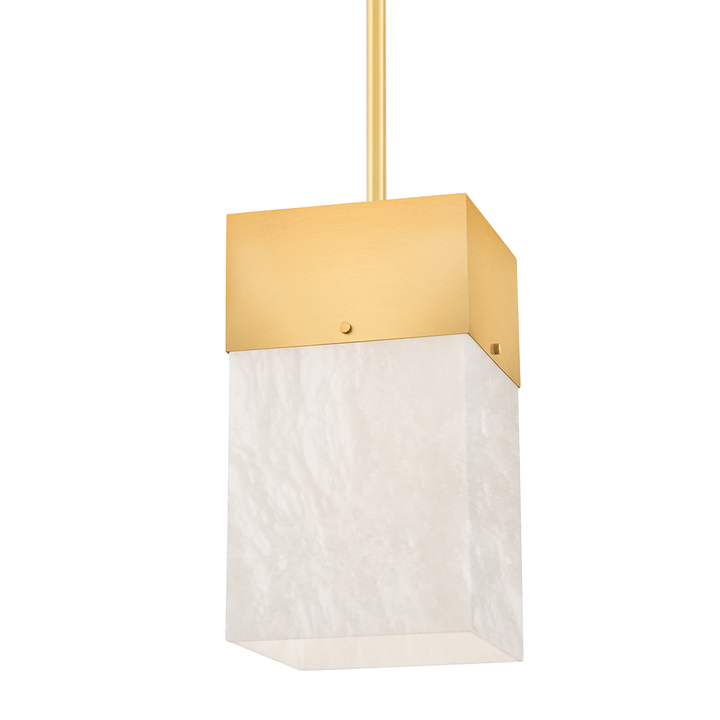 Hudson Valley Lighting Times Square Pendant Pendants Hudson Valley Lighting Aged Brass  