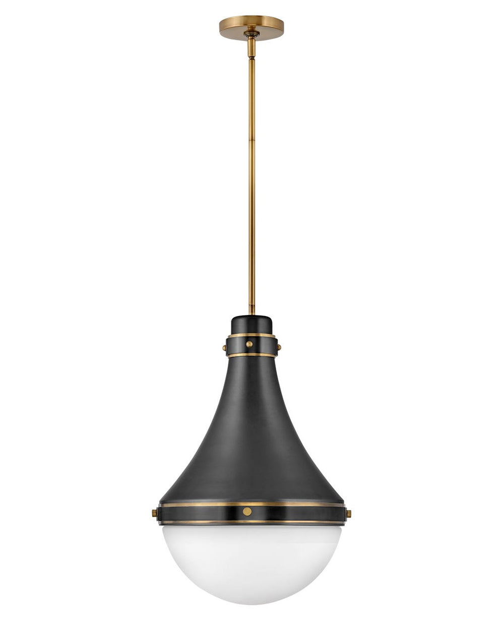 Hinkley Oliver Pendant Pendants Hinkley Black 14.25x14.25x21.25 