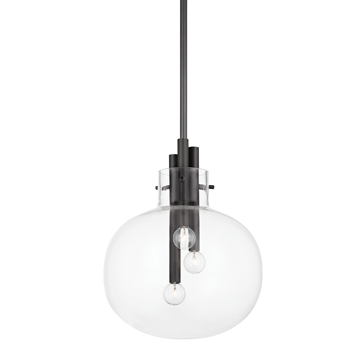 Hudson Valley Lighting Hempstead Pendant Pendant Hudson Valley Lighting Black Brass  