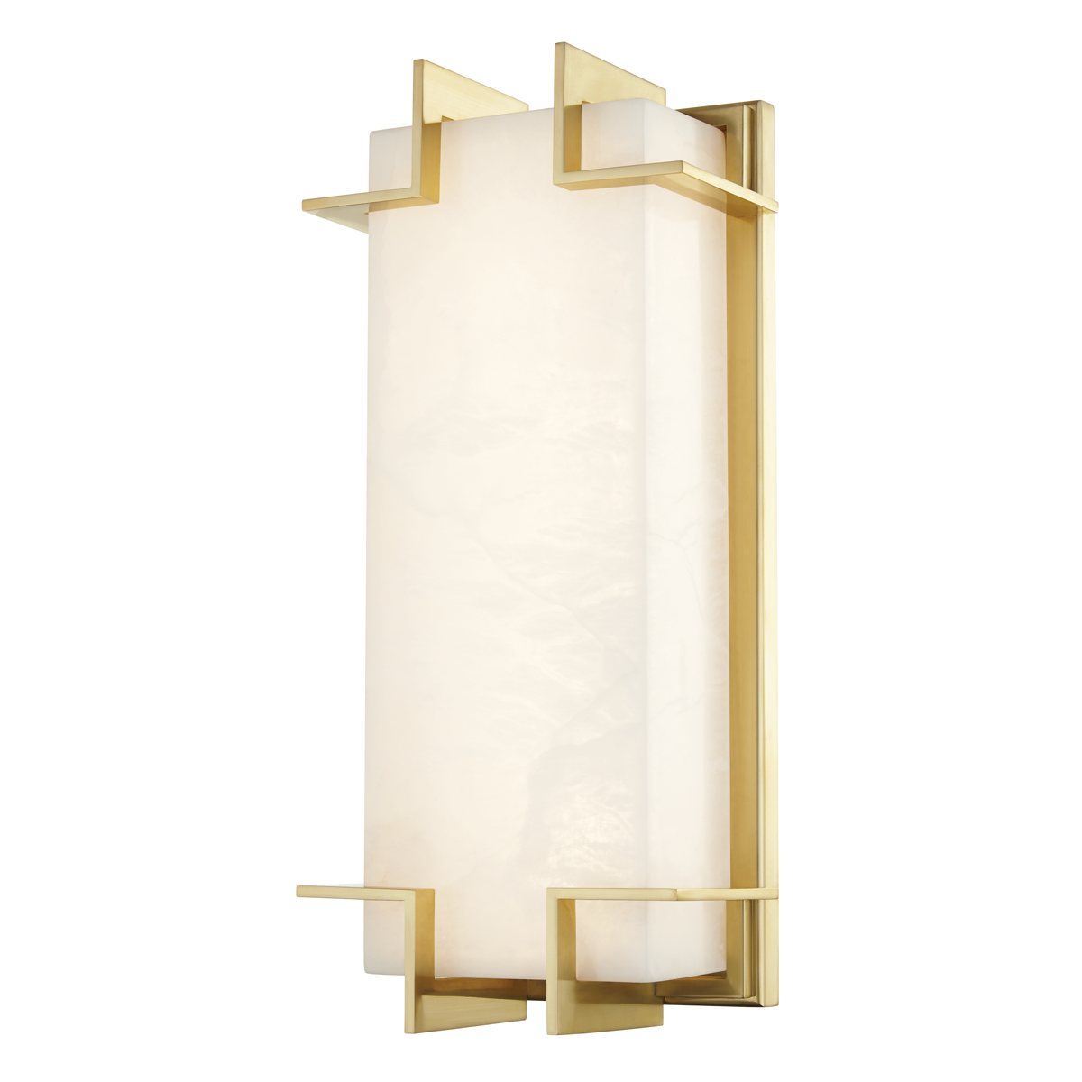 Hudson Valley Lighting Delmar Wall Sconce Sconce Hudson Valley Lighting Aged Brass  