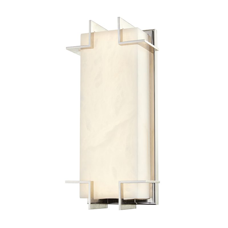 Hudson Valley Lighting Delmar Wall Sconce Sconce Hudson Valley Lighting Polished Nickel  