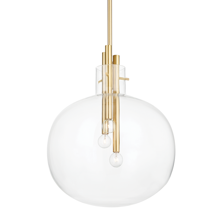 Hudson Valley Lighting Hempstead Pendant Pendants Hudson Valley Lighting Aged Brass  