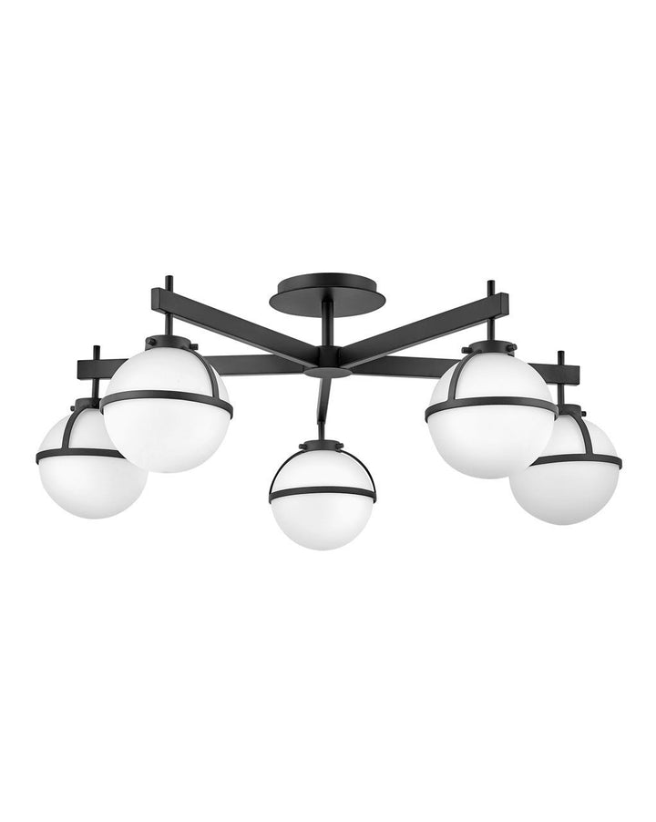 Hinkley Hollis Semi-Flush Mount Ceiling Semi Flush Mounts Hinkley Black 32.0x32.0x12.0 