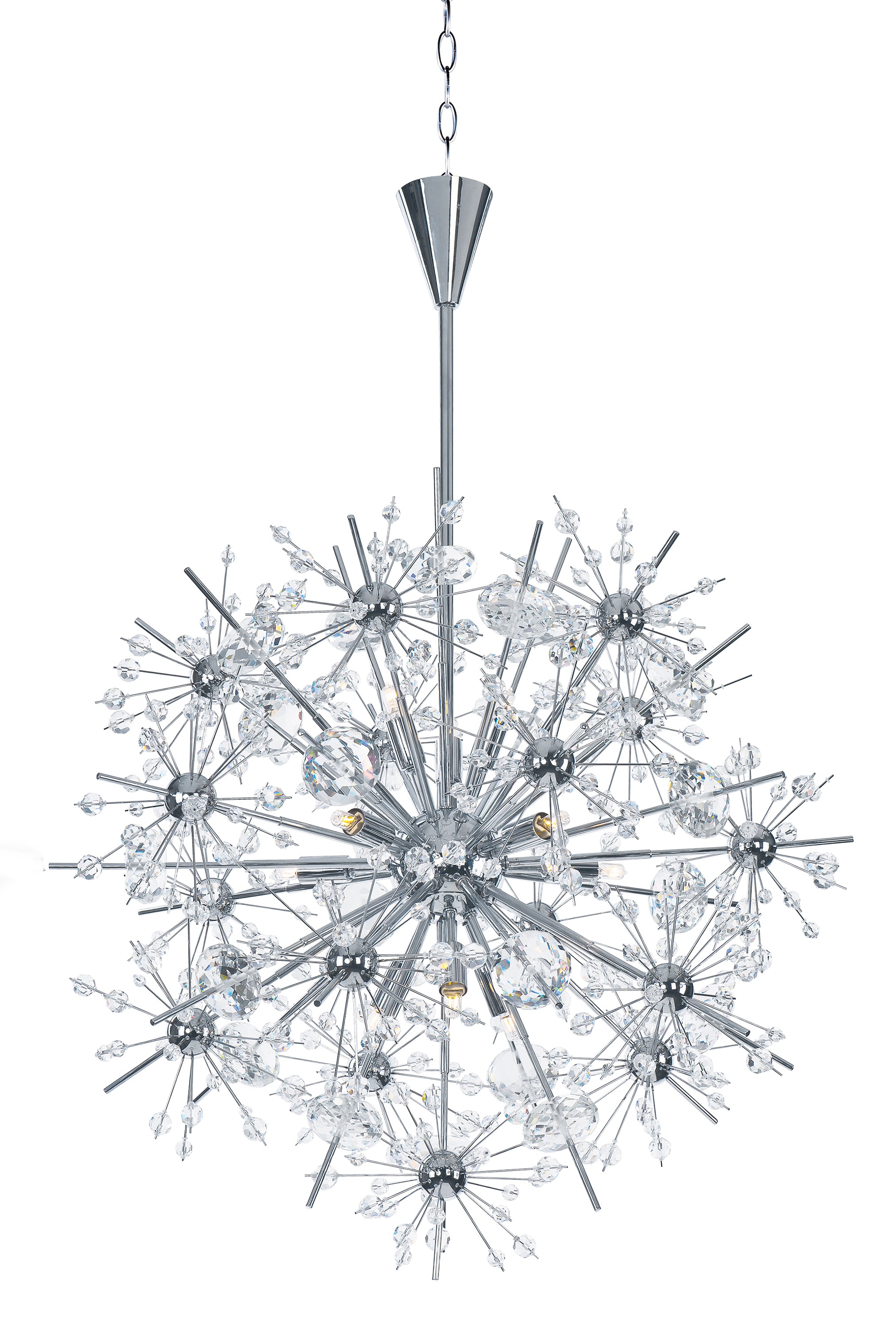 Maxim Starfire-Single-Tier Chandelier