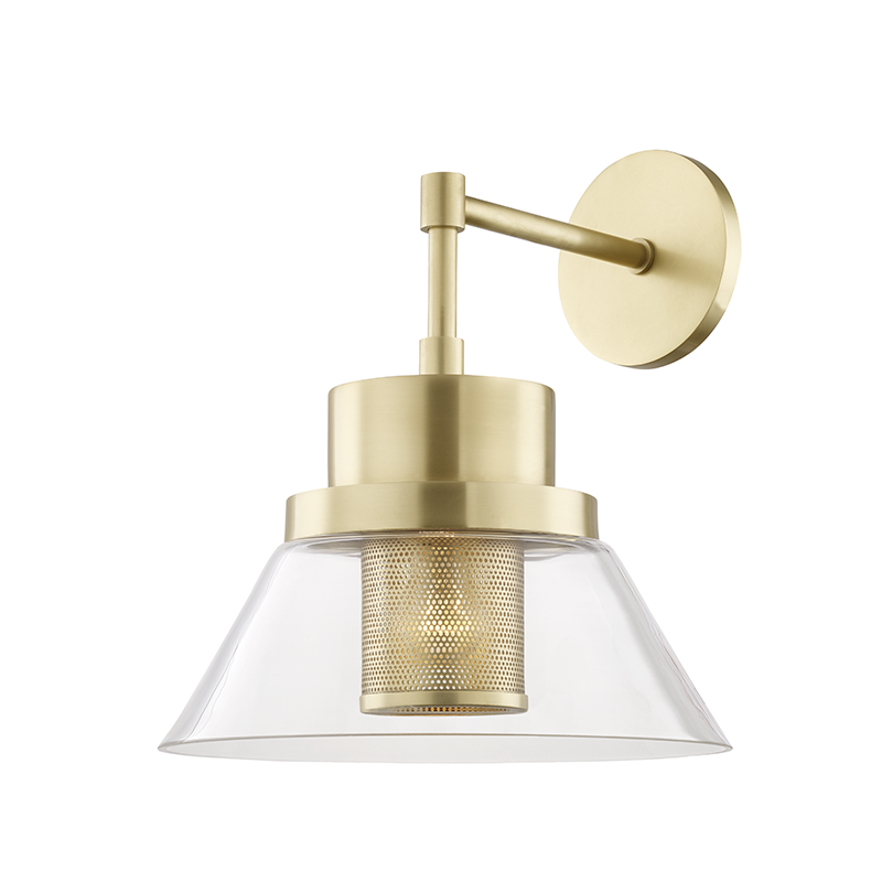 Hudson Valley Lighting Paoli Wall Sconce Sconce Hudson Valley Lighting Aged Brass  