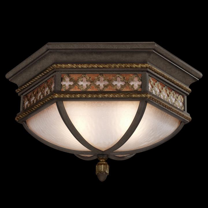 Fine Art Chateau Outdoor Outdoor Flush Mount Outdoor l Wall Fine Art Handcrafted Lighting   