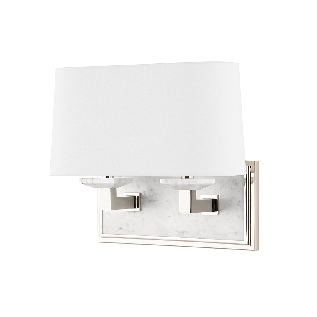 Hudson Valley Lighting Elwood Bath and Vanity Vanity Lights Hudson Valley Lighting Polished Nickel  