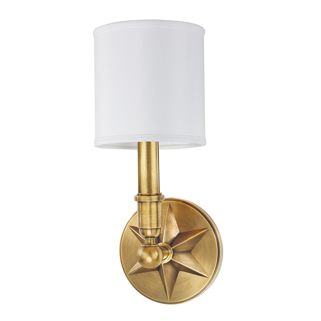 Hudson Valley Lighting Bethesda Wall Sconce Wall Sconces Hudson Valley Lighting Aged Brass  