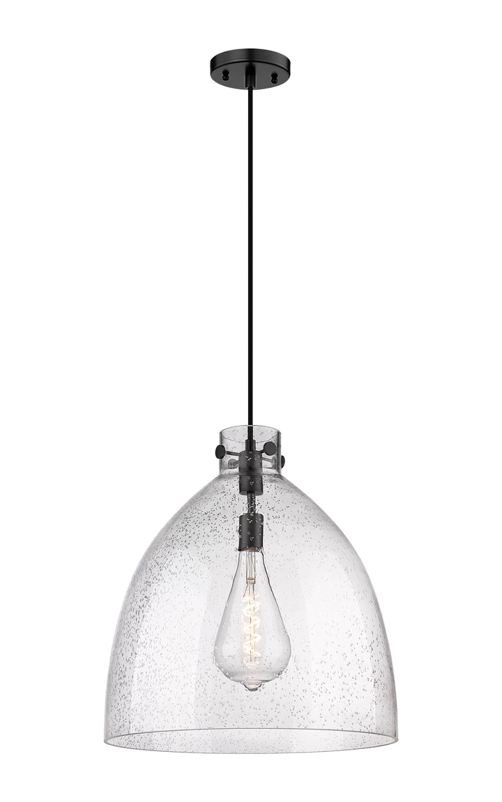 Innovations Lighting Newton Bell 18" Pendant - Matte Black Pendants Innovations Lighting   