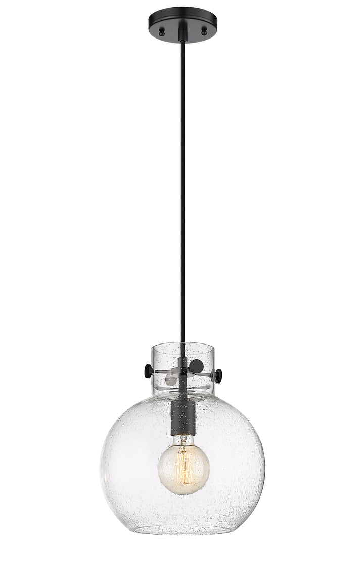 Innovations Lighting Newton Sphere 10" Mini Pendant - Matte Black Mini-Pendants Innovations Lighting   