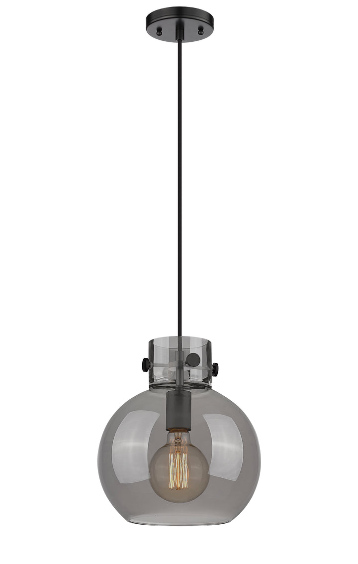 Innovations Lighting Newton Sphere 10" Mini Pendant - Matte Black Mini-Pendants Innovations Lighting   