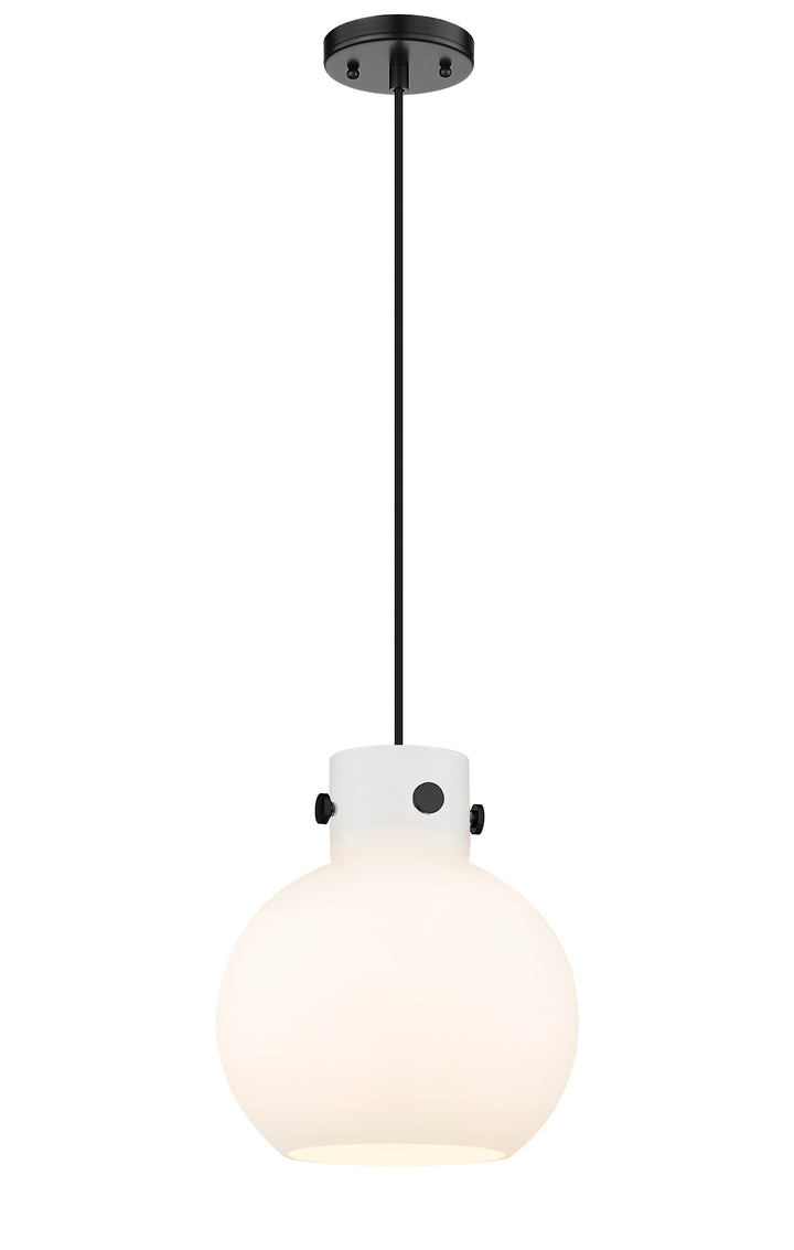 Innovations Lighting Newton Sphere 10" Mini Pendant - Matte Black Mini-Pendants Innovations Lighting   