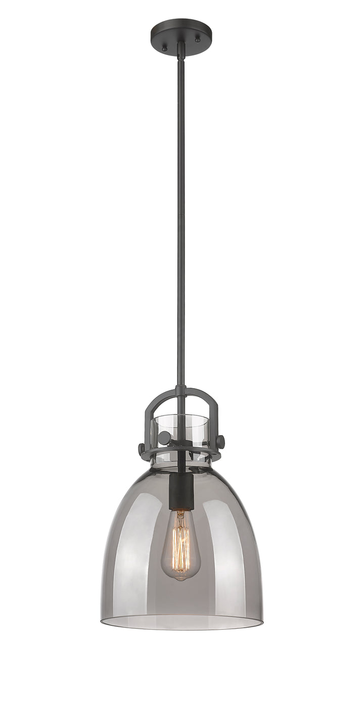 Innovations Lighting Newton Bell 10" Mini Pendant - Matte Black Mini-Pendants Innovations Lighting   