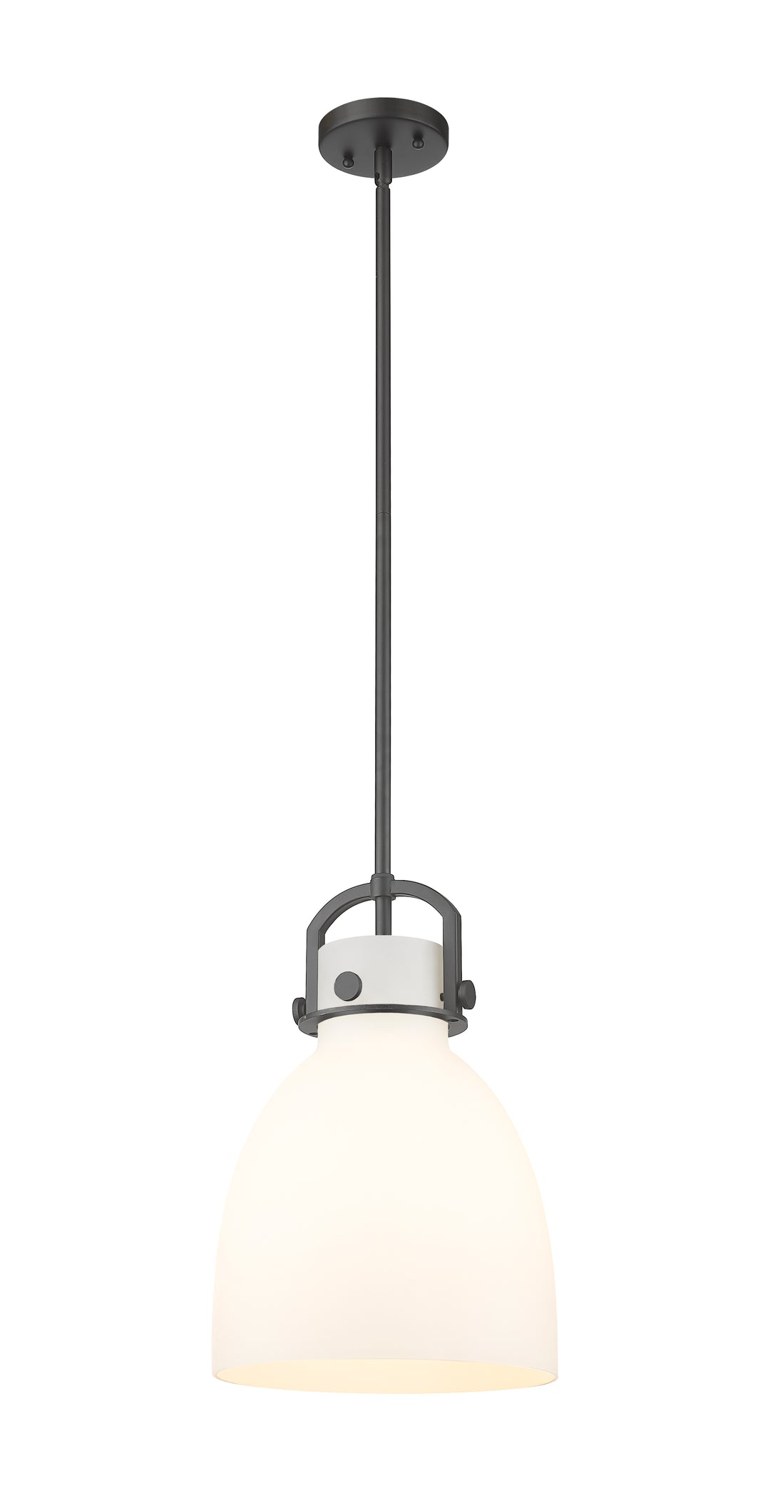 Innovations Lighting Newton Bell 10" Mini Pendant - Matte Black Mini-Pendants Innovations Lighting   