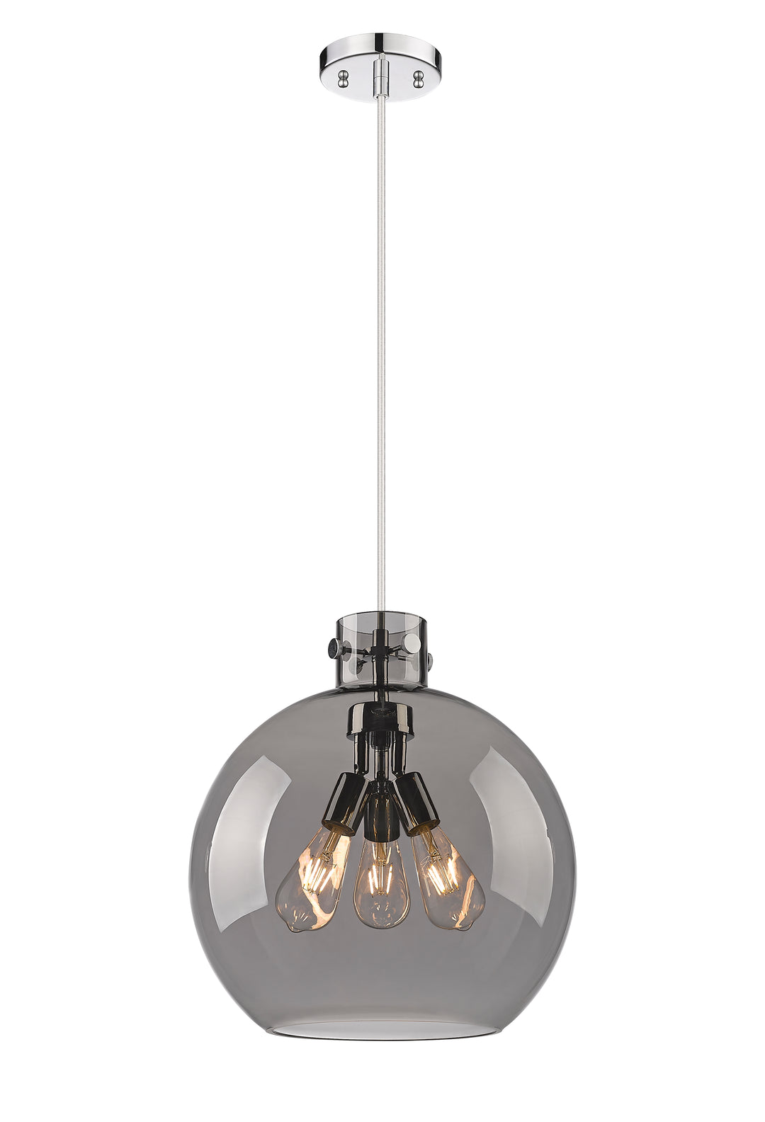 Innovations Lighting Newton Sphere 16" Pendant - Polished Nickel Pendants Innovations Lighting   