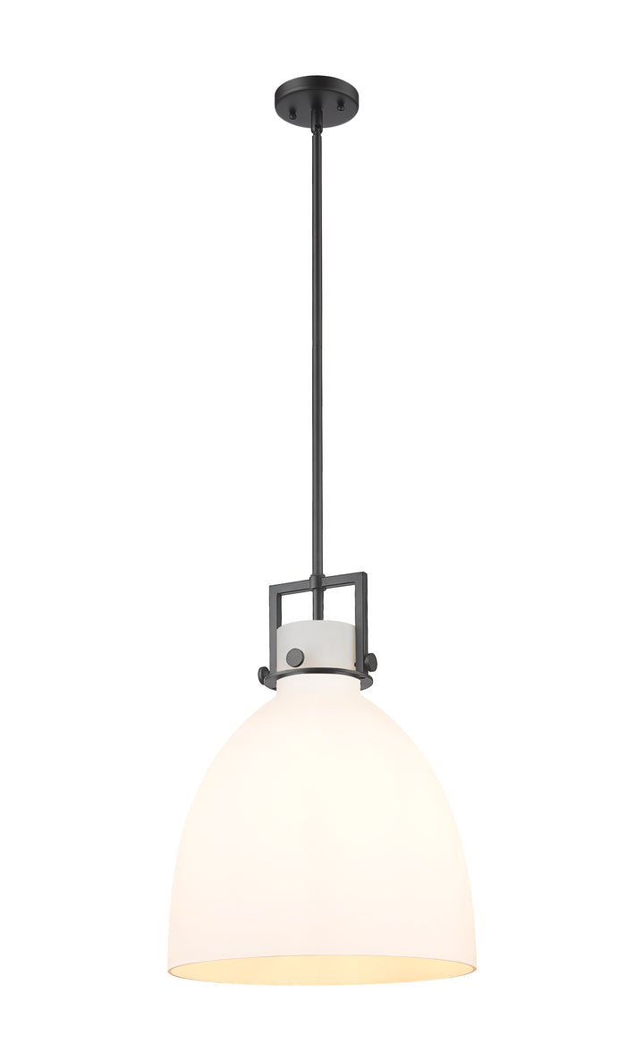 Innovations Lighting Newton Bell 14" Pendant - Matte Black Pendants Innovations Lighting   