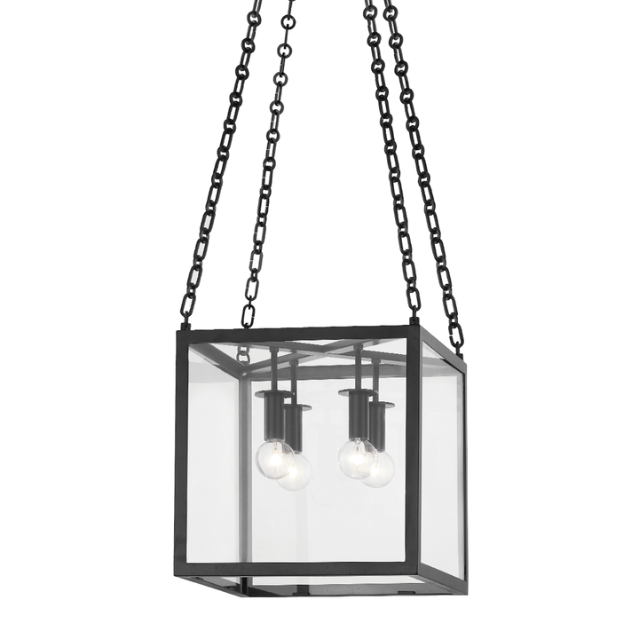 Hudson Valley Lighting Catskill Lantern Pendants Hudson Valley Lighting Aged Iron  