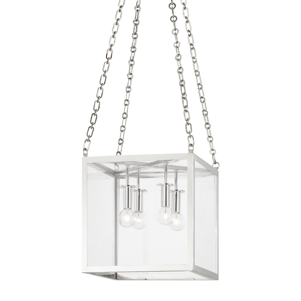 Hudson Valley Lighting Catskill Lantern Pendants Hudson Valley Lighting Polished Nickel  