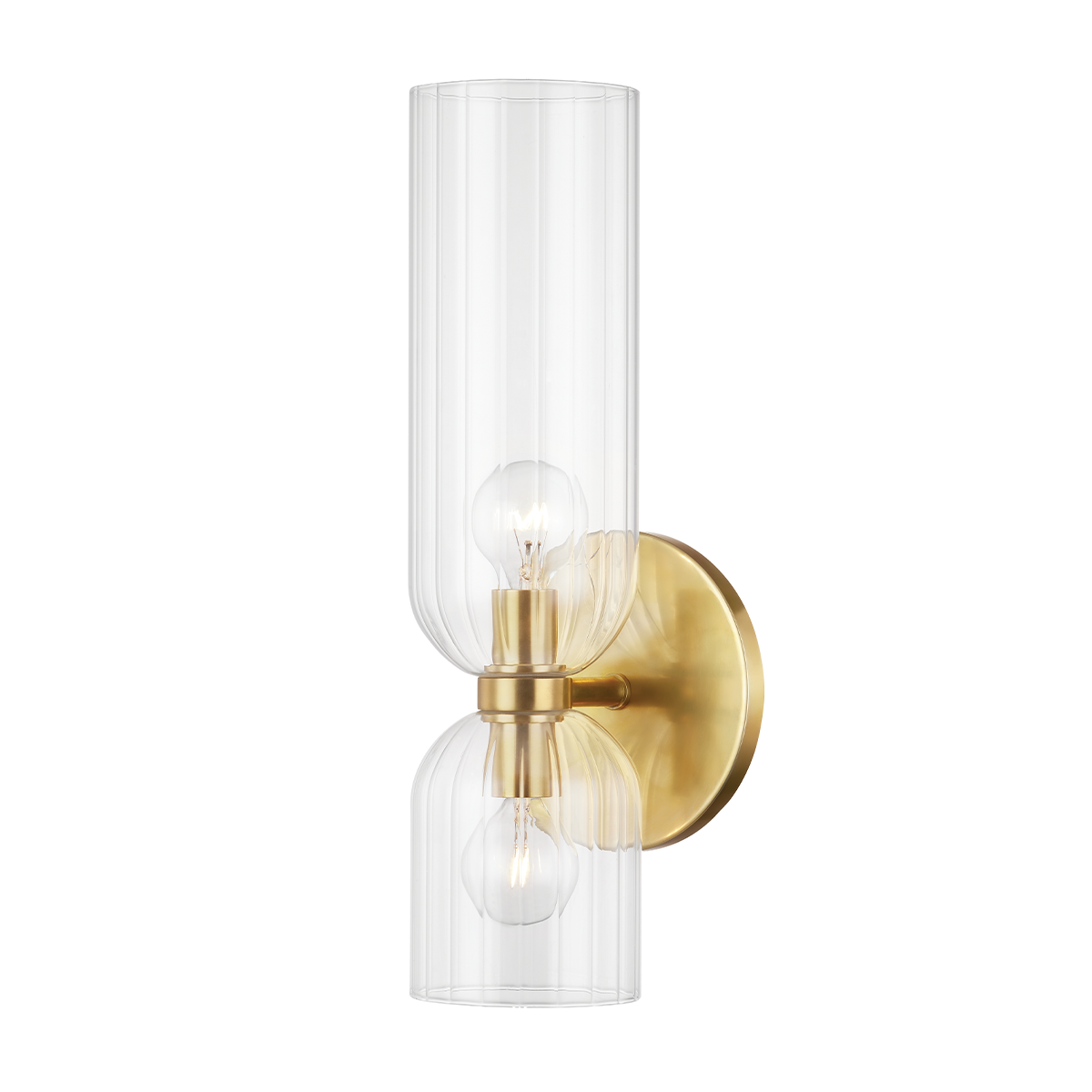 Hudson Valley Lighting Sayville Wall Sconce Sconce Hudson Valley Lighting Aged Brass  