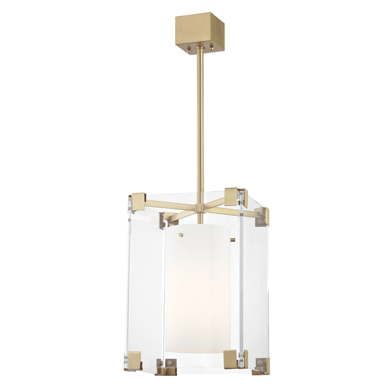 Hudson Valley Lighting Achilles Pendant Pendant Hudson Valley Lighting Aged Brass  