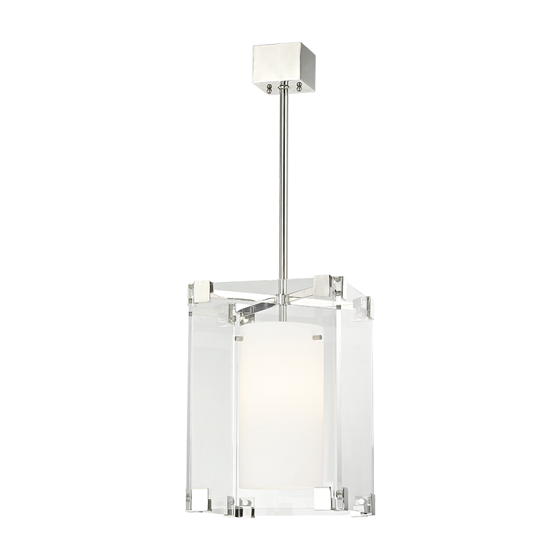 Hudson Valley Lighting Achilles Pendant Pendant Hudson Valley Lighting Polished Nickel  