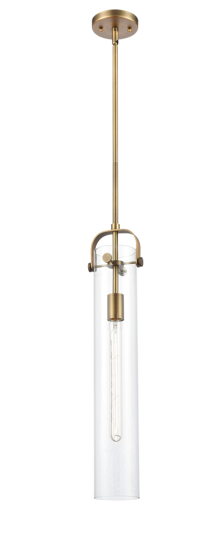 Innovations Lighting Pilaster 4.75" Pendant - Brushed Brass