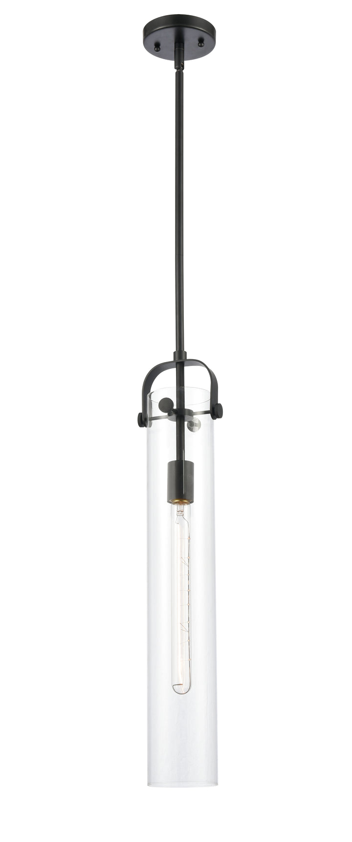 Innovations Lighting Pilaster 4.75" Pendant - Matte Black