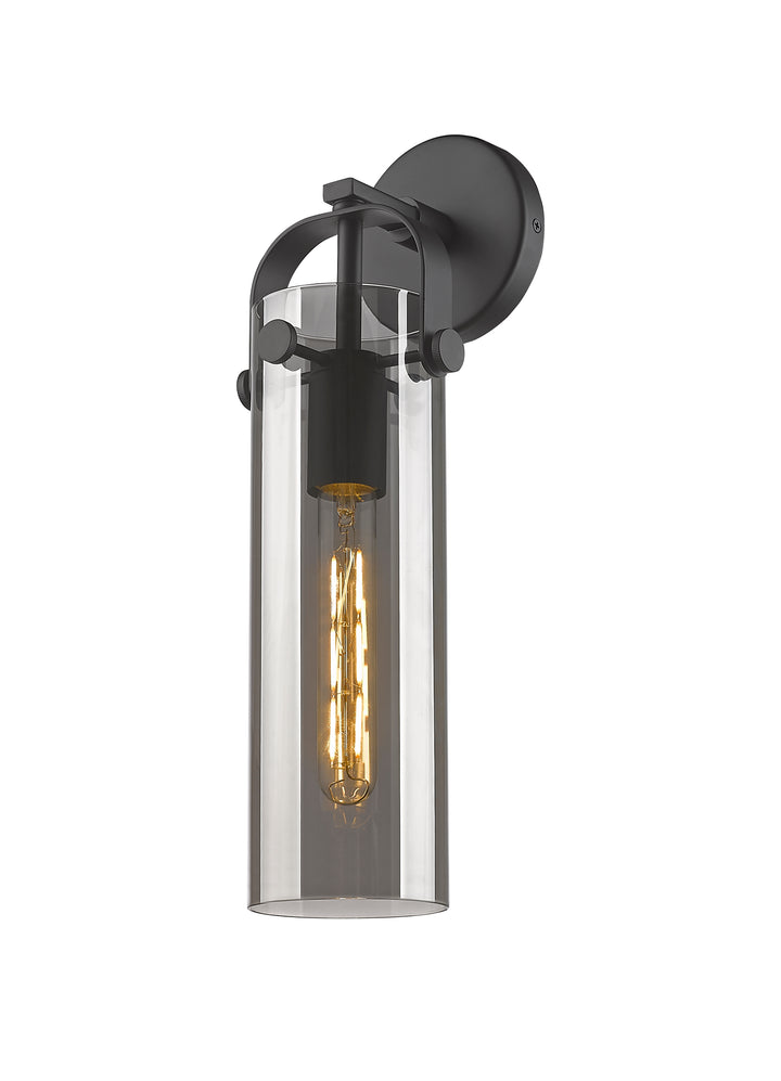 Innovations Lighting Pilaster 4" Sconce - Matte Black Wall Sconces Innovations Lighting   