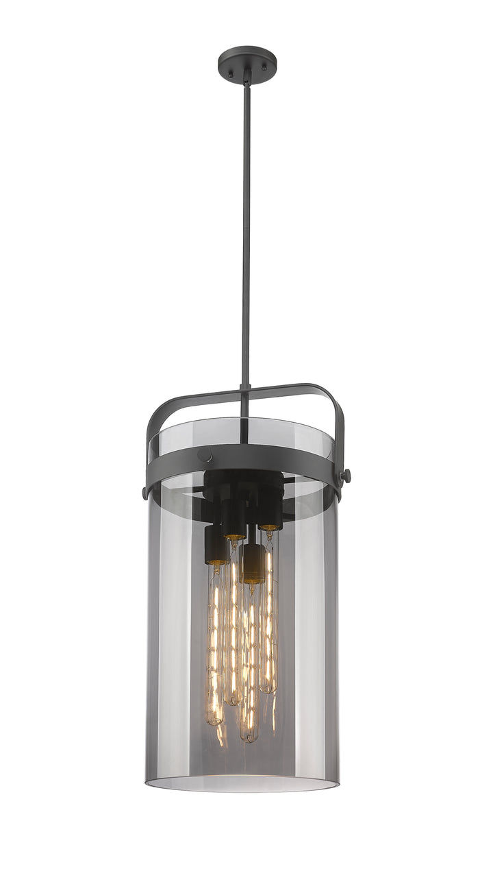 Innovations Lighting Pilaster 4" Pendant - Matte Black