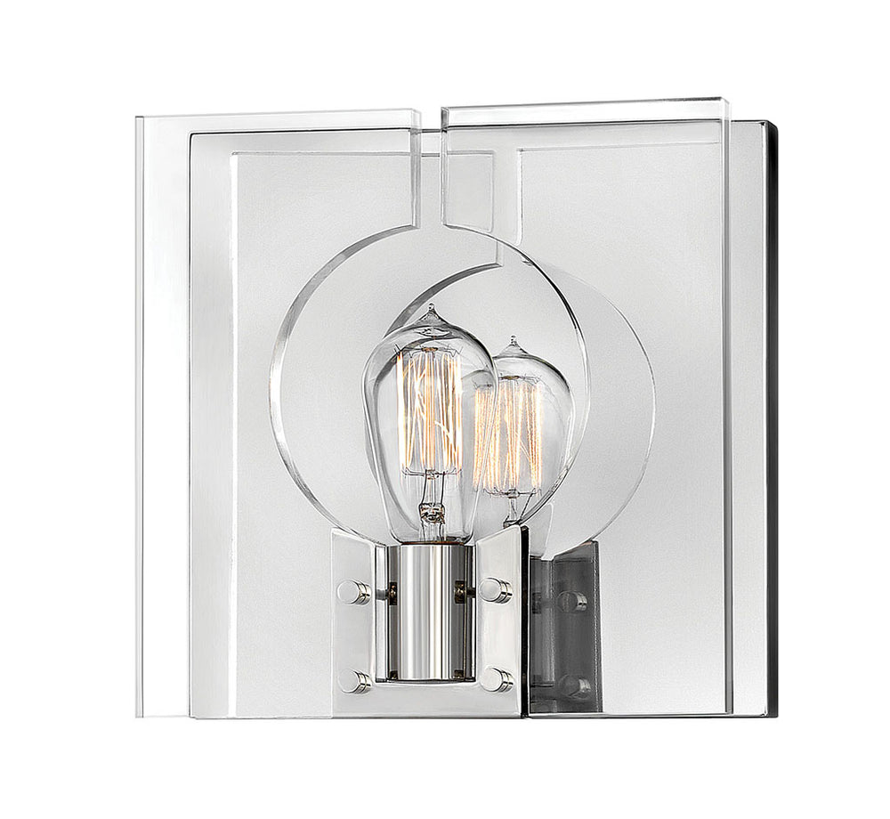 Hinkley Ludlow Sconce Wall Sconces Hinkley Polished Nickel* 5.25x10.5x10.5 