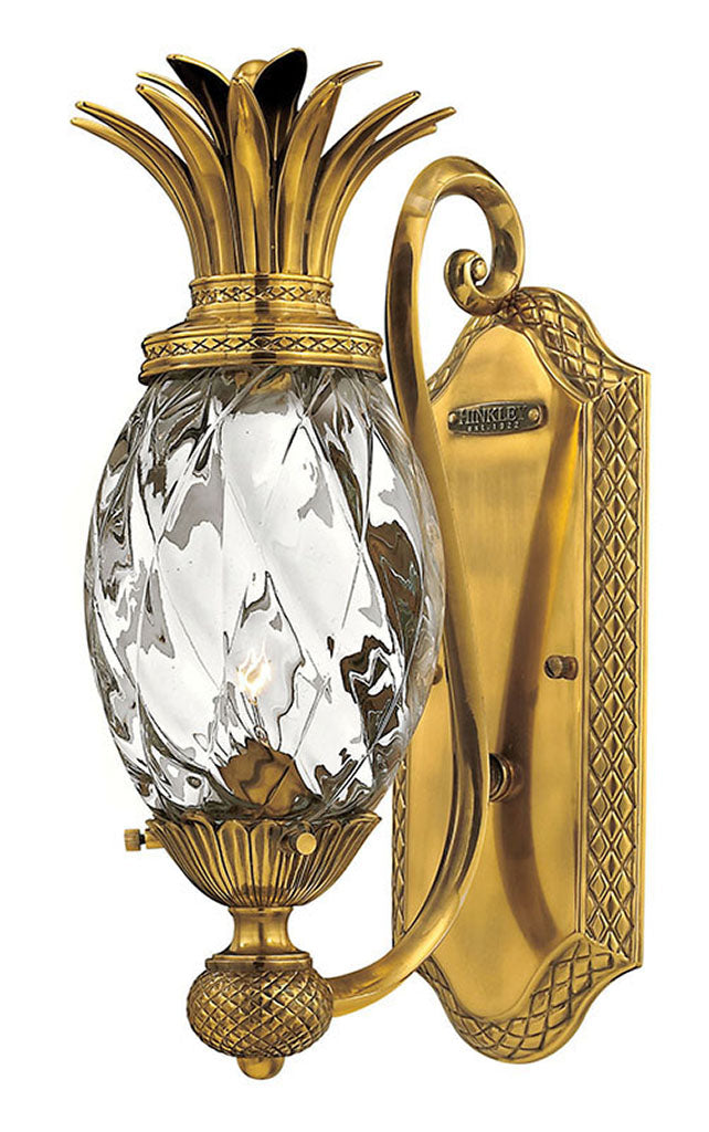 Hinkley Plantation Sconce Wall Sconces Hinkley Burnished Brass 8.5x6.0x14.5 