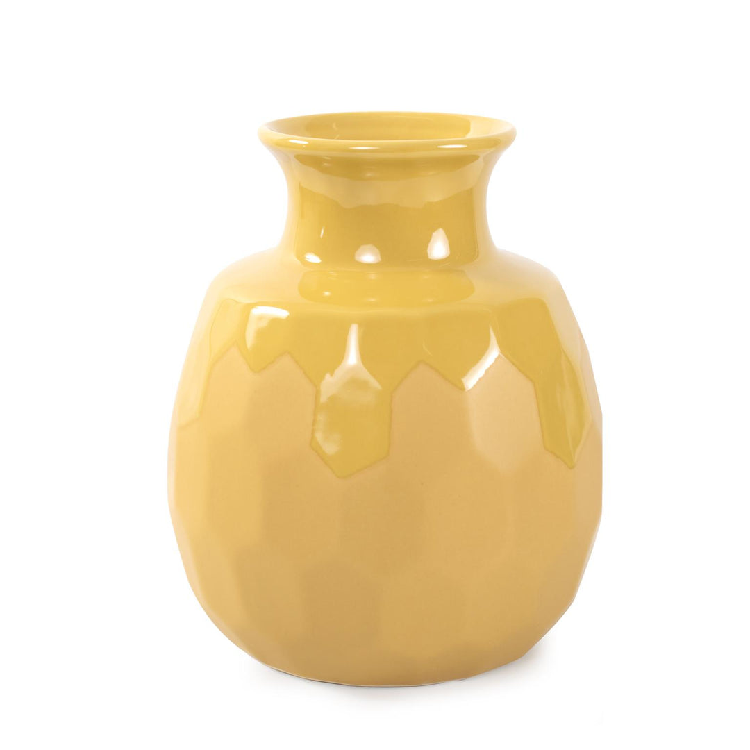 Howard Elliott Collection Golden Bee Ceramic Vase, Medium Vases Howard Elliott Collection   