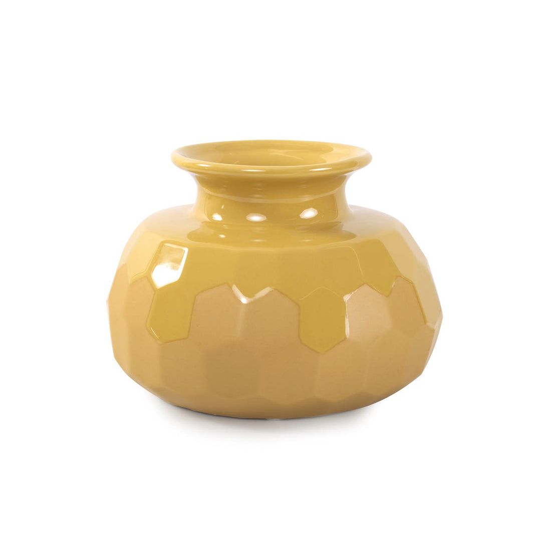 Howard Elliott Collection Golden Bee Ceramic Vase, Small Vases Howard Elliott Collection   