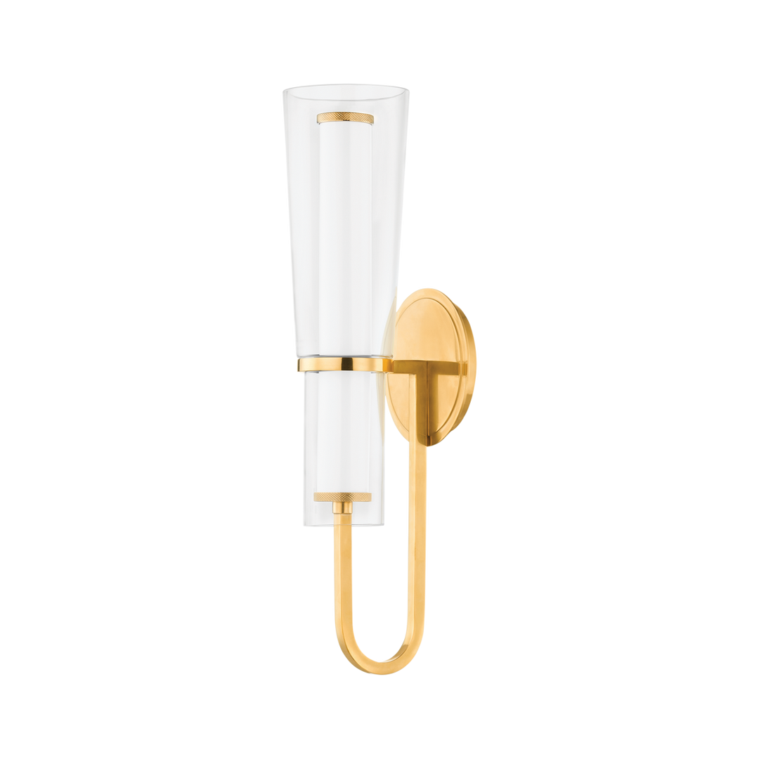 Hudson Valley Lighting VANCOUVER Wall Sconce Wall Sconces Hudson Valley Lighting Aged Brass  