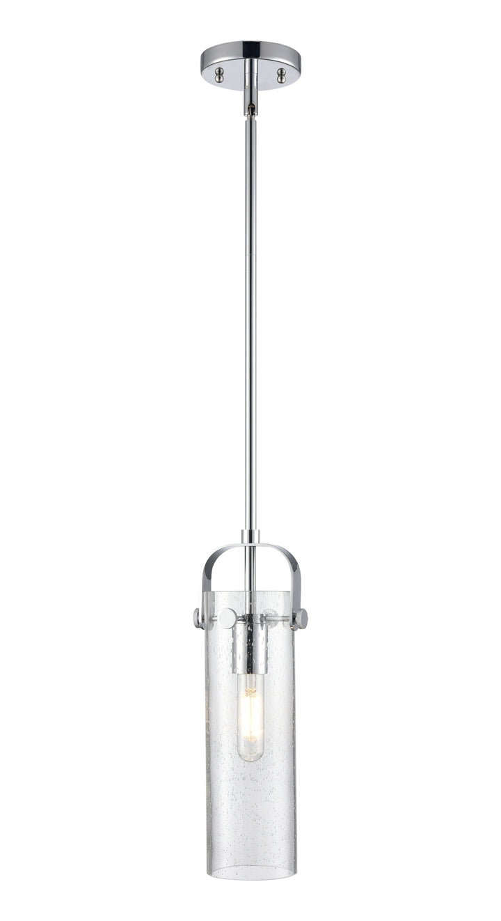 Innovations Lighting Pilaster II Cylinder 12" Pendant - Polished Chrome