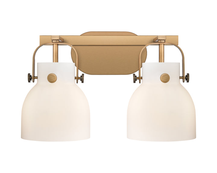 Innovations Lighting Pilaster II Bell 6" Bath Vanity Light - Brushed Brass Vanity Lights Innovations Lighting   