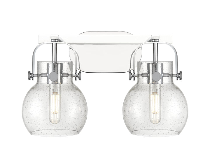 Innovations Lighting Pilaster II Sphere 6" Bath Vanity Light - Polished Chrome Vanity Lights Innovations Lighting   