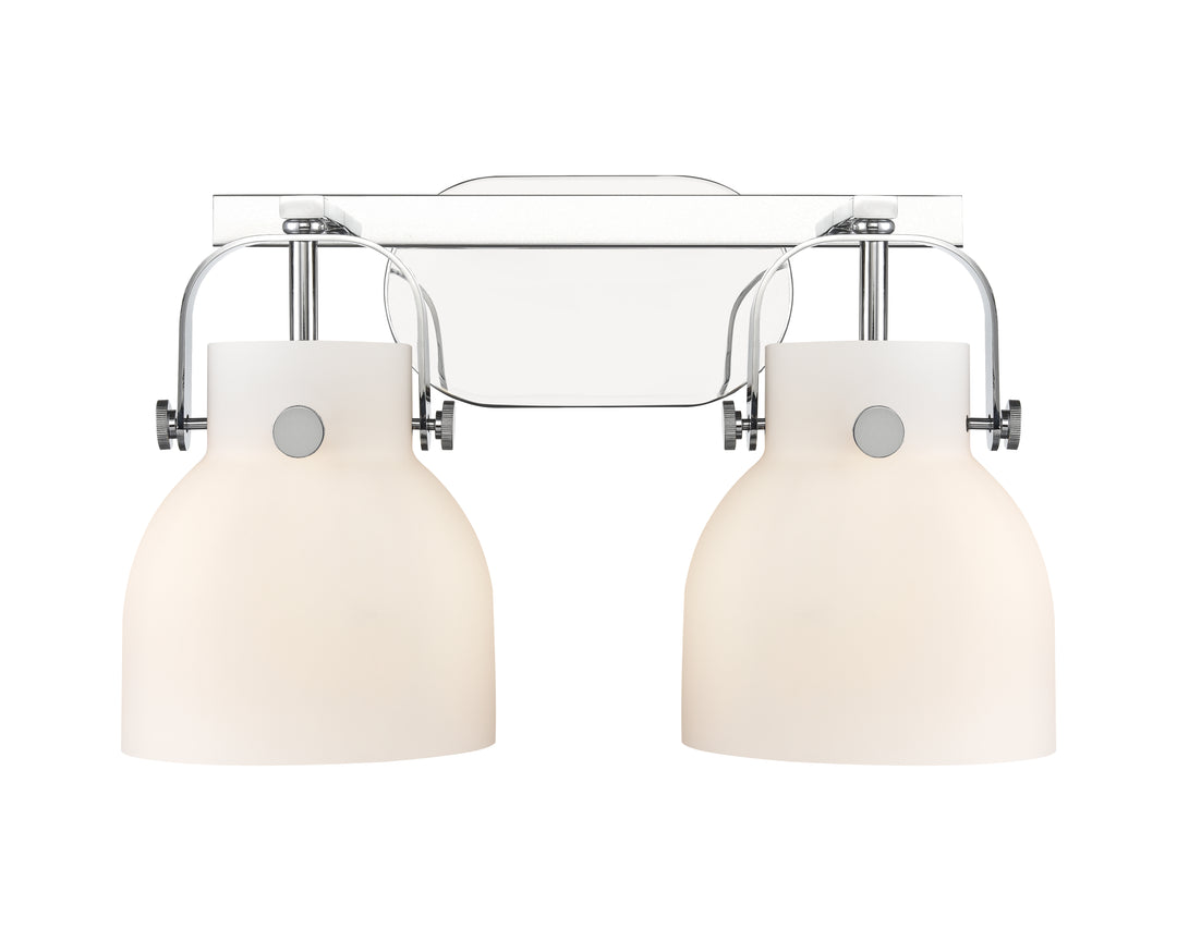 Innovations Lighting Pilaster II Bell 6" Bath Vanity Light - Polished Chrome Vanity Lights Innovations Lighting   