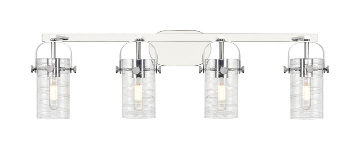 Innovations Lighting Pilaster II Cylinder 7" Bath Vanity Light - Polished Chrome Vanity Lights Innovations Lighting   